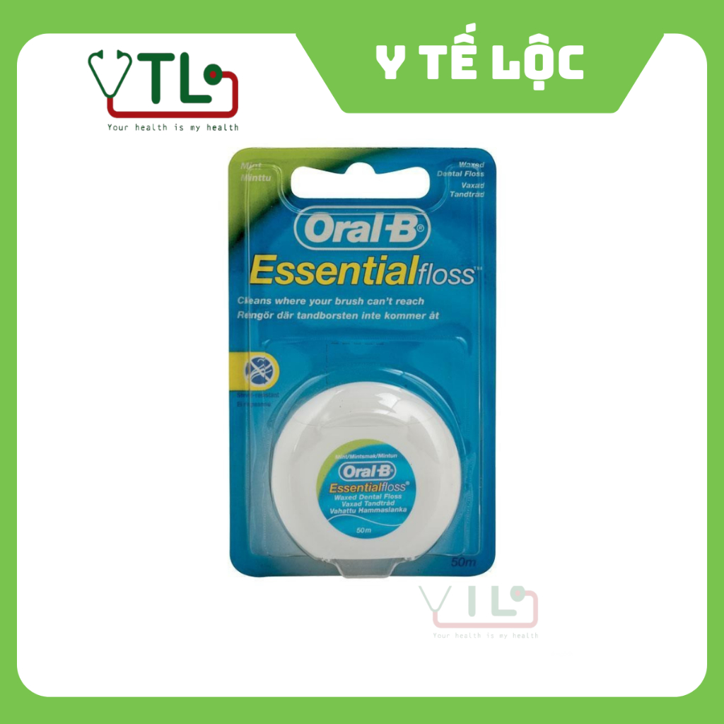 Chỉ nha khoa Oral-B Essential Floss 50m