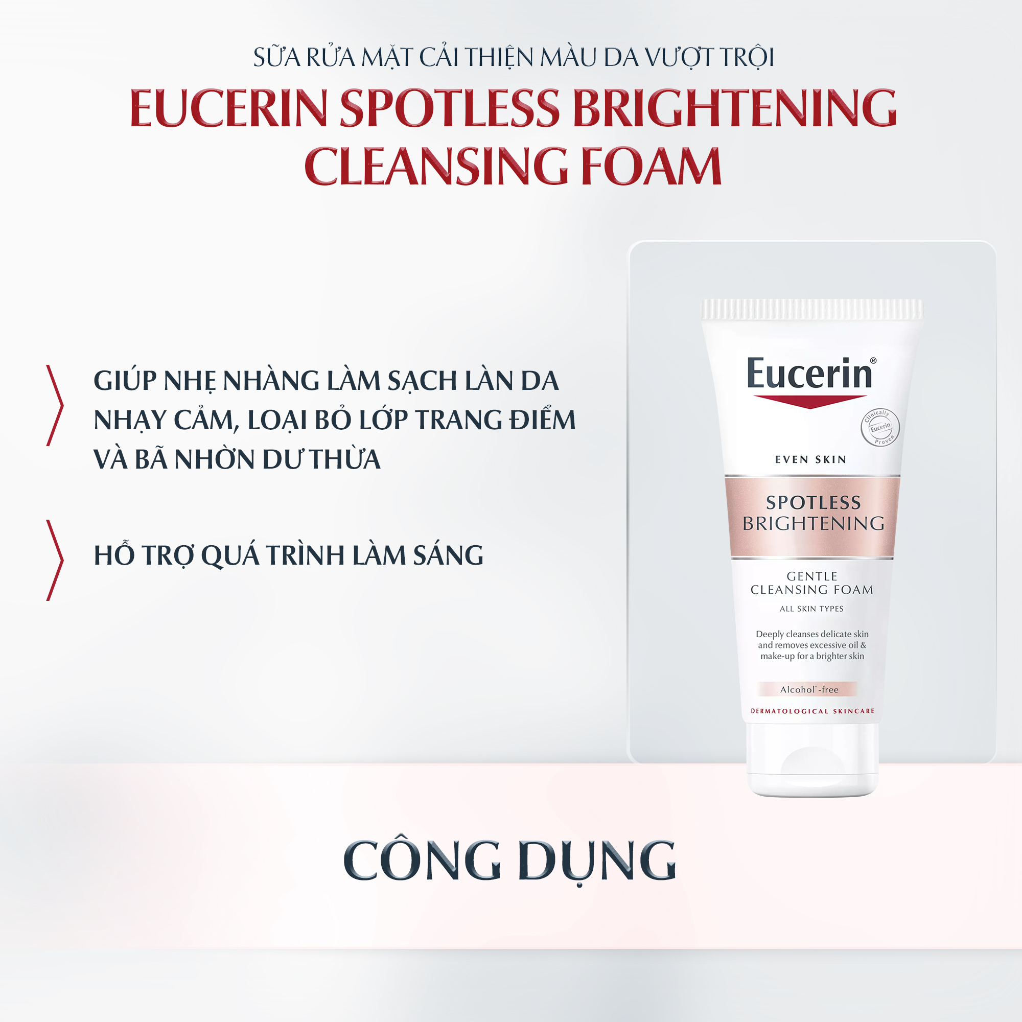 [Eucerin Travel Kit] Bộ 3 Sản phẩm dưỡng sáng da