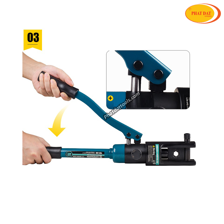 Kìm Bấm Cos Thủy Lực KYQ120