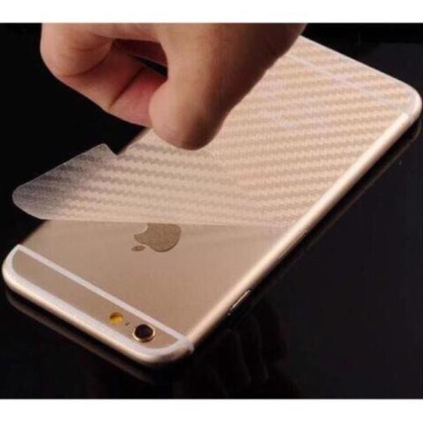 MIẾNG DÁN CARBON IP 5 5s 6 6s 6plus 6splus 7 7plus 8 8plus CACBON