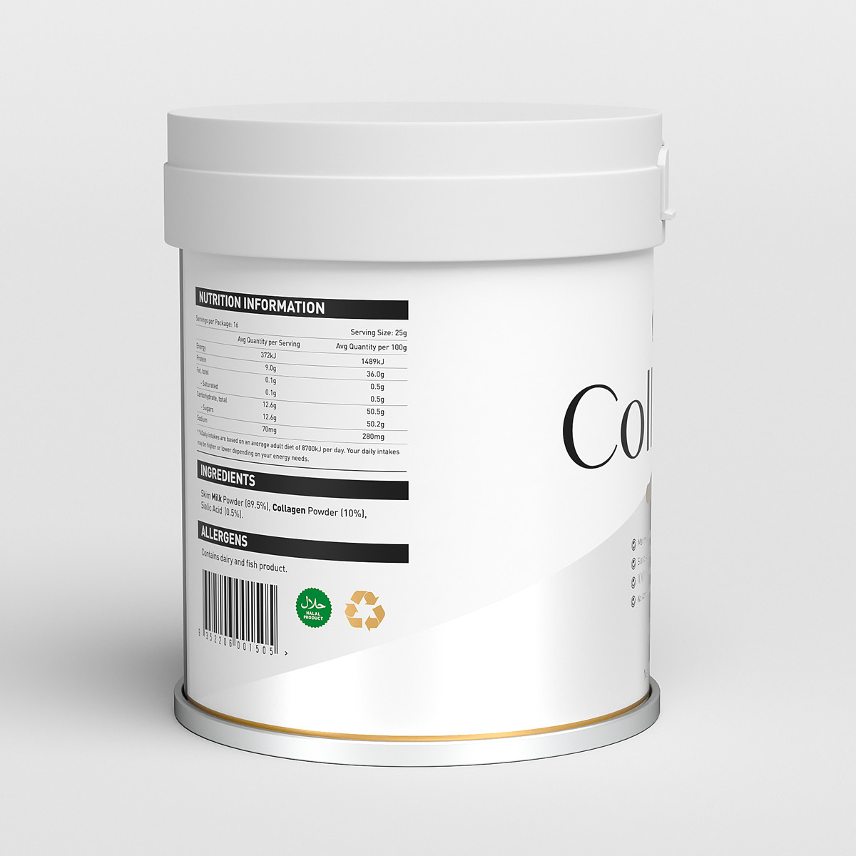 Sữa Bột Dưỡng Da Bio-E Collagen 400g
