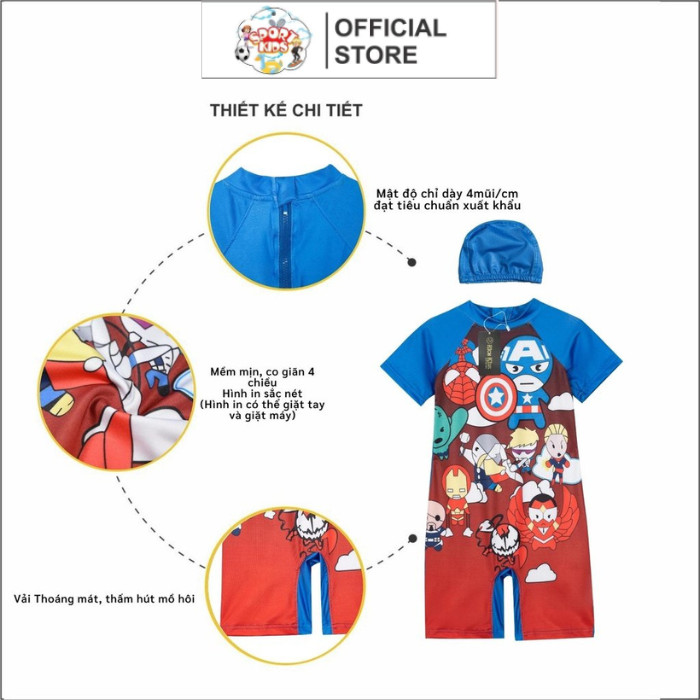 Đồ Bơi Cho Bé Từ 10kg Đến Size Đại