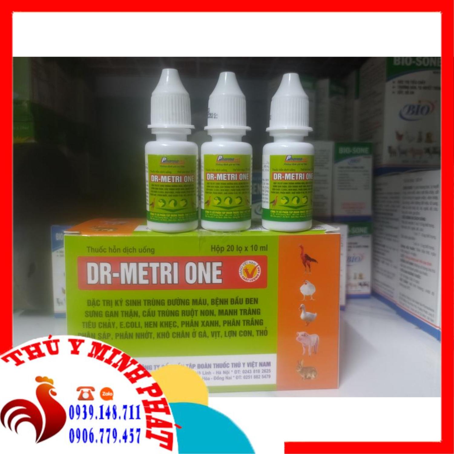 METRI ONE 10ML  - Ký sinh trùng đường máu