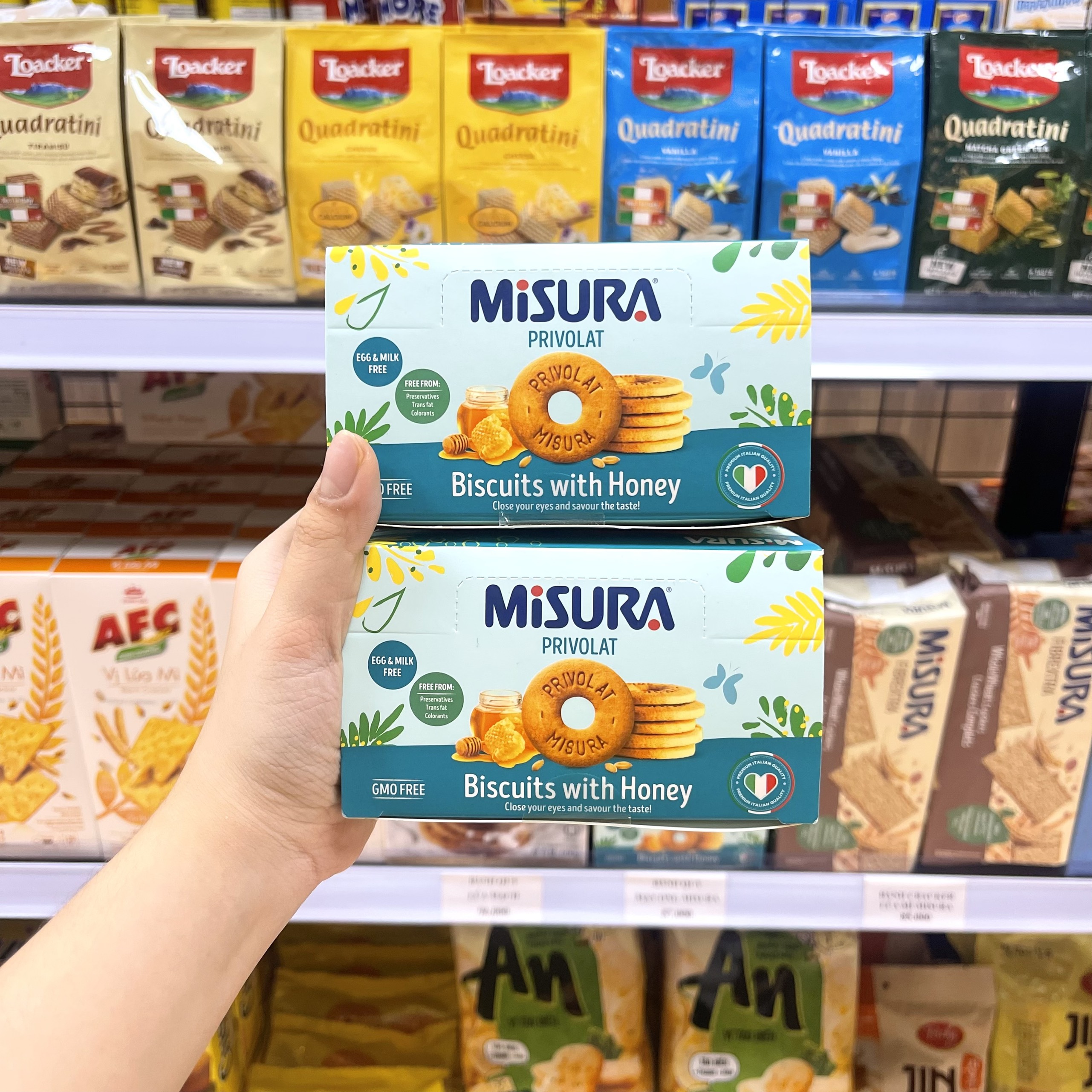 Bánh quy mật ong Misura