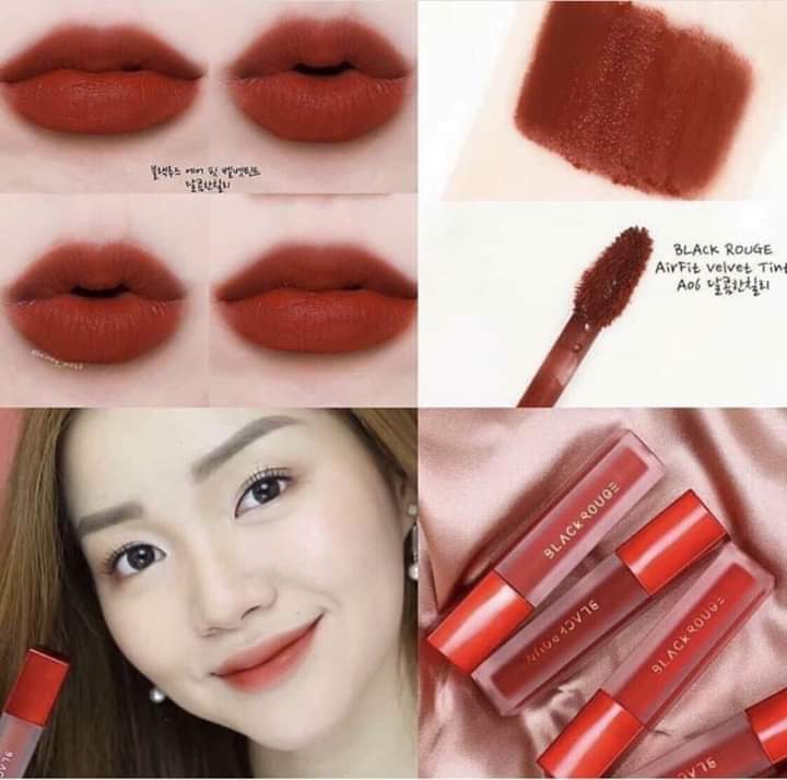 Son Kem Lì Black Rouge A06- Brick Red