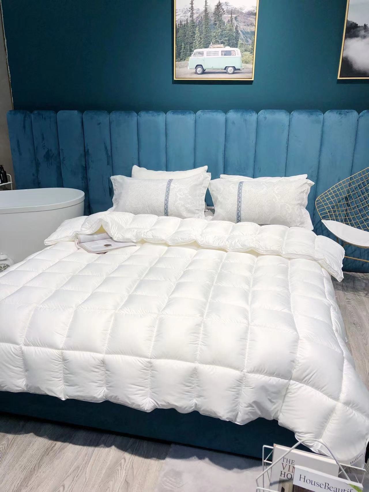 💥 ruột chăn đông lông vũ hilton cao cấp siêu nhẹ 3,3 kg