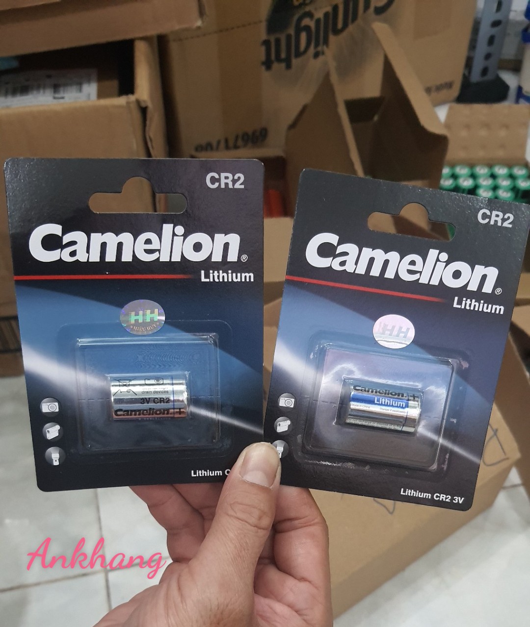 Combo pin CR2 Camelion 3 Volt Lithium - Hàng chính hãng