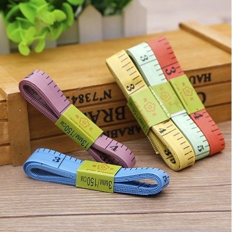 Thước đo eo, bụng, đo chiều cao nhiều màu