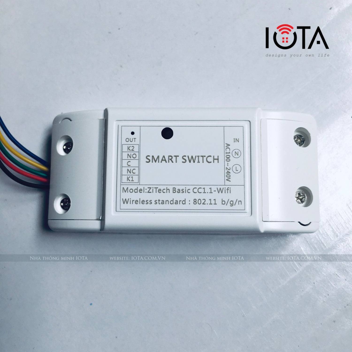 Module điều khiển Cửa cuốn/Cổng tự động Zitech basic 2.0 kết nối Wifi-Bluetooth
