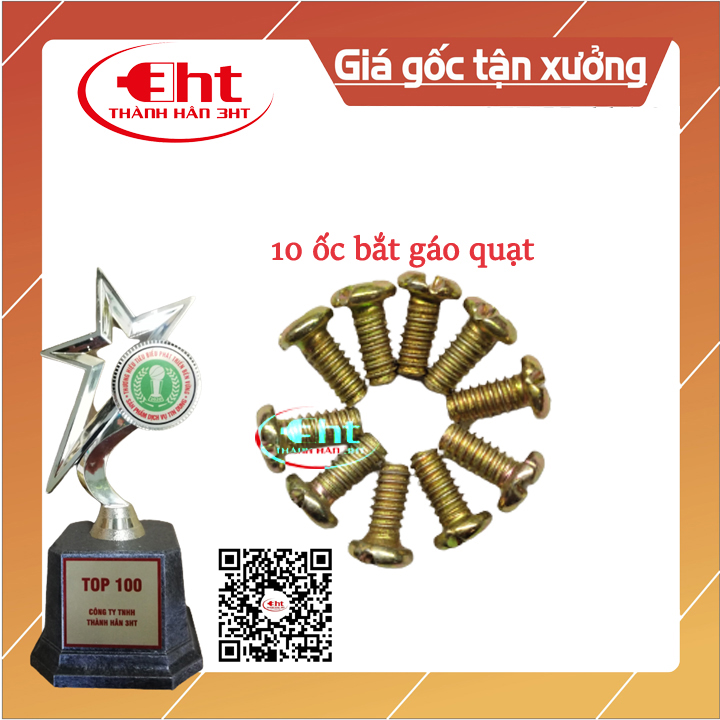 10 con ốc quạt ngắn dài - 3ht