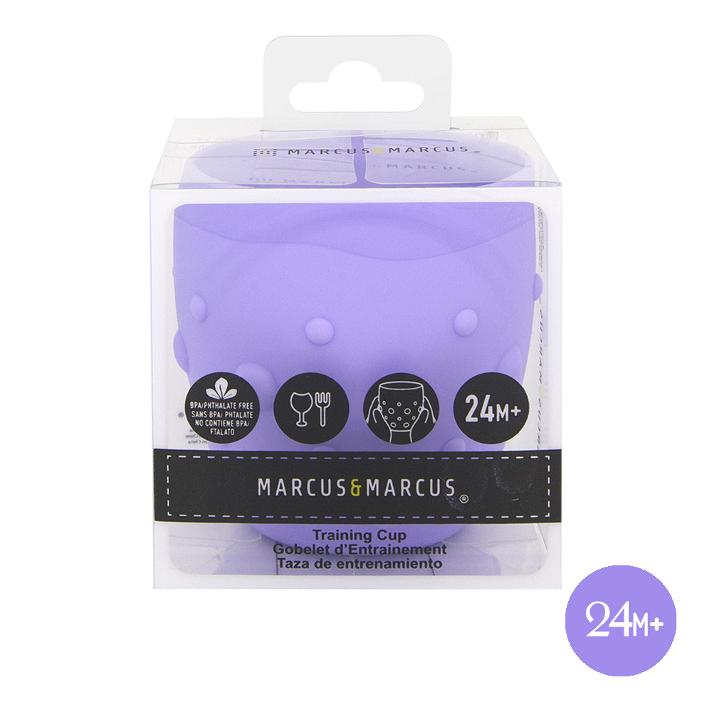 Ly tập uống nước silicon cho bé Marcus & Marcus, từ 2 tuổi - Willo