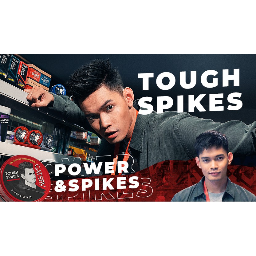 POWER & SPIKES - SÁP WAX VUỐT TÓC GATSBY NHẬT BẢN