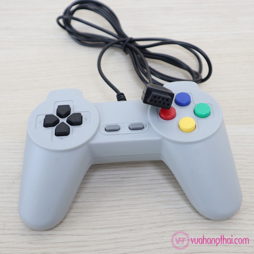 Tay cầm máy chơi game 4 nút 8bit 9 lỗ RS86