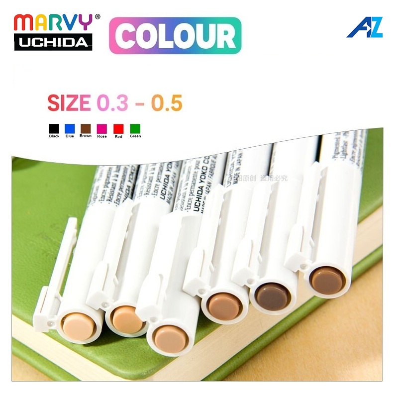 Bút line đi nét Marvy 4600 colour