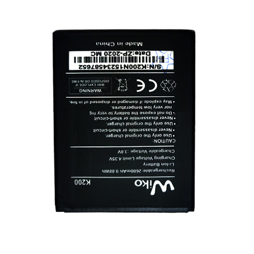 Pin Wiko Sunny 3 plus / K200