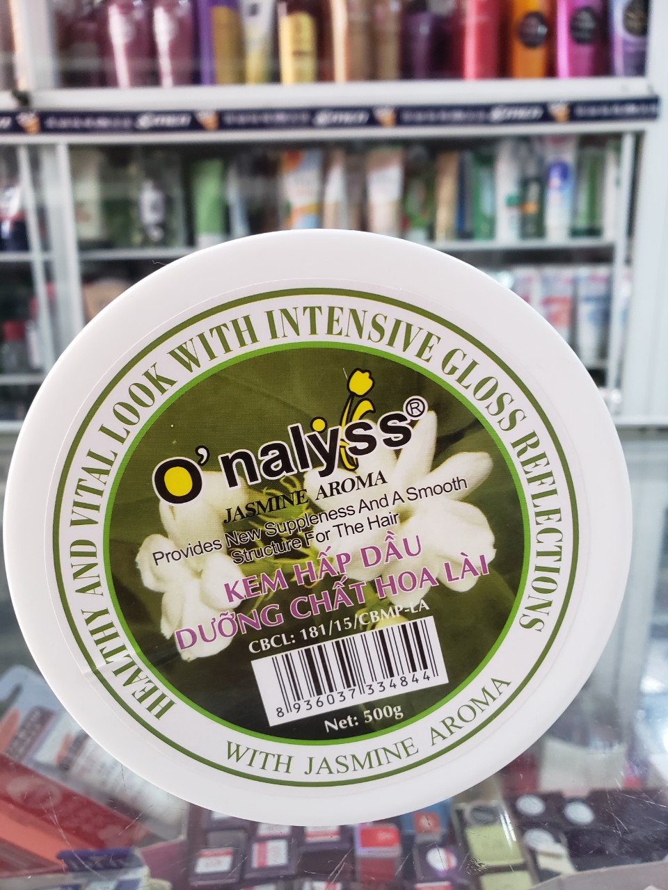 Kem hấp dầu dưỡng chất hoa lài Onalyss 500g