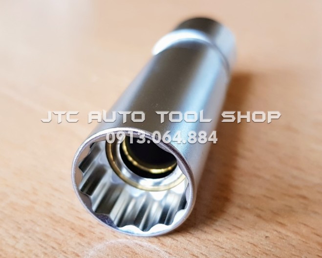 Tuýp 1/2" tháo bugi 12 cạnh x 16mm JTC-1817