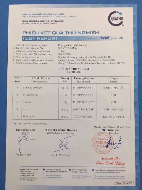 [Tặng CỌ-CHÉN-THÌA] Combo 2 Hũ Mặt Nạ Kem Gạo Tinh Nghệ Mật Ong Độc Mộc (Cam Kết Chính Hãng)