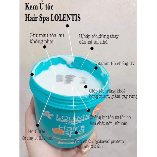 [HCM]Ủ Tóc Lolentis Thái Lan