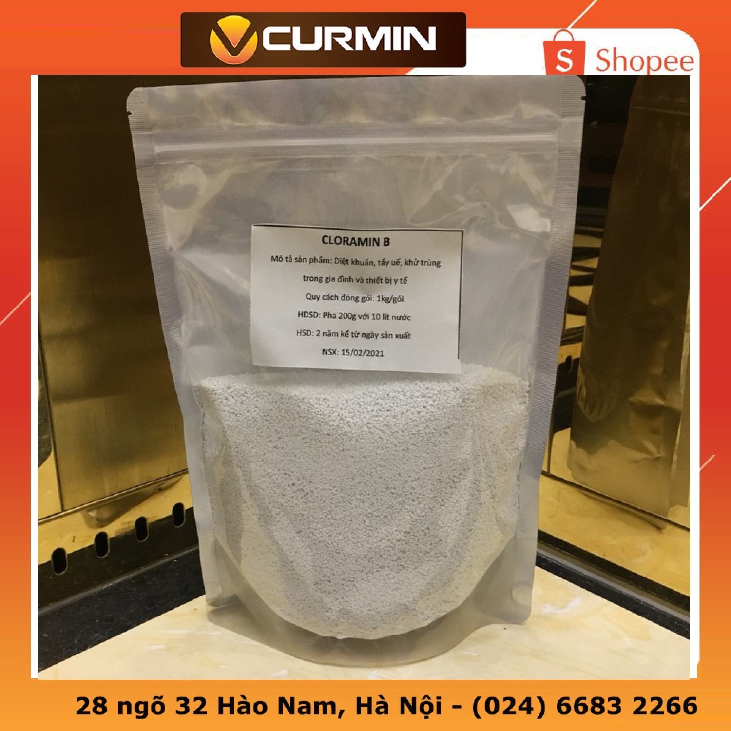 Cloramin B bột khử trùng, khử khuẩn,sát trùng,diệt khuẩn cloraminb 1kg