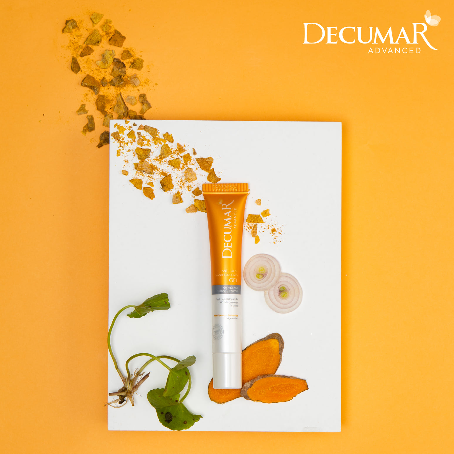 Gel ngừa mụn Decumar Advanced 20gr hết mụn viêm thâm sẹo