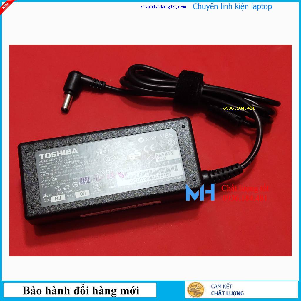 Sạc laptop toshiba pro c840, pro c840d, pro c840d, sạc toshiba pro c840