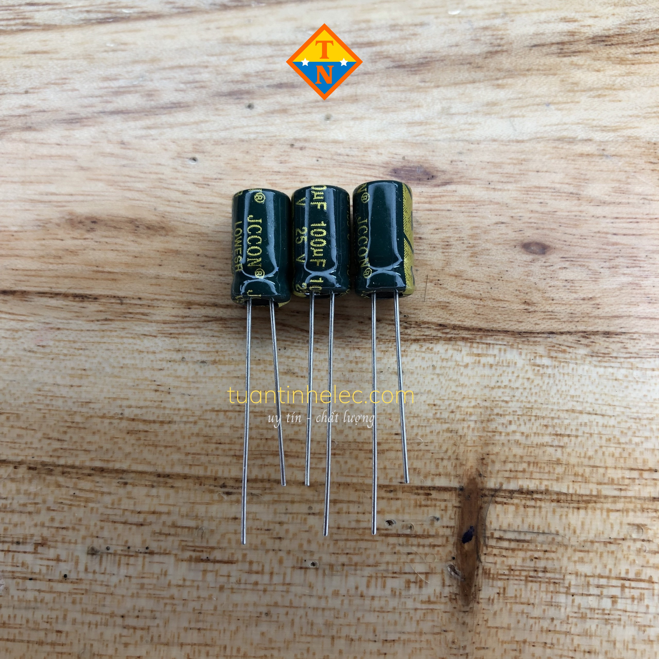 Tụ hóa 25v tần số cao các loại - tụ điện phân cực
