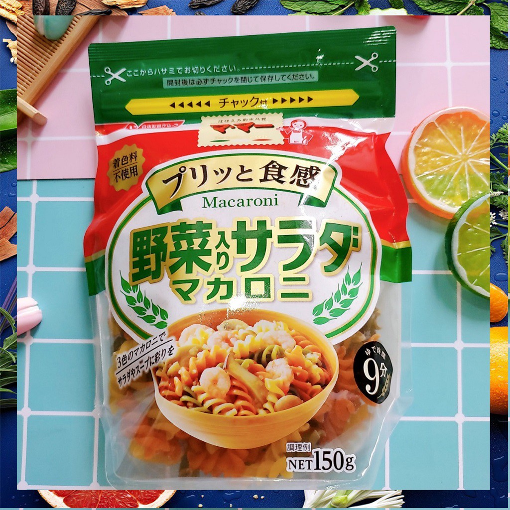 [HCM]Nui Xoắn Rau Củ Nhật Cho Bé 9 Tháng