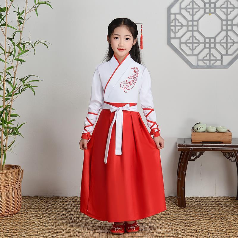 (Có sẵn) Trang Phục Cổ Trang trẻ em, Hán phục cổ trang dành cho bé trai và bé gái cổ trang Trung Quốc