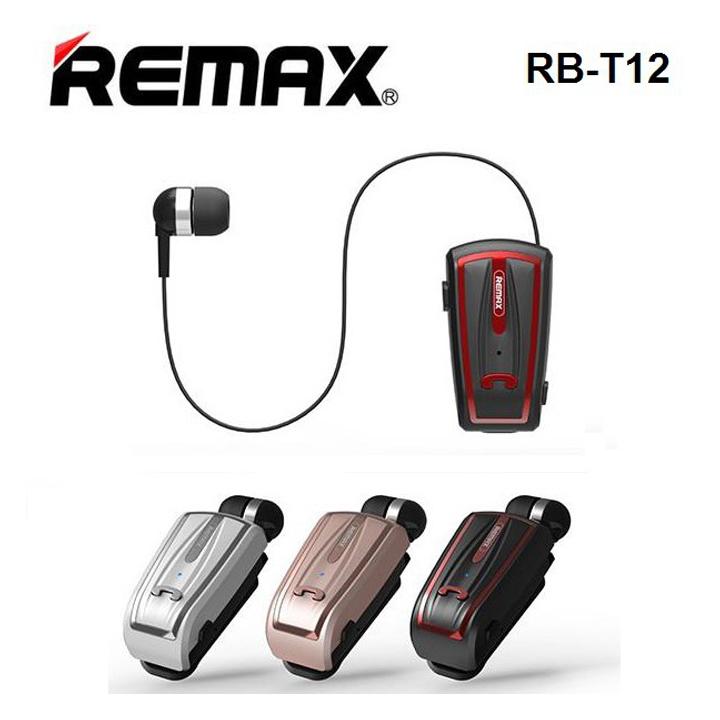 Tai nghe Bluetooth thời trang Remax RB-T12 (Đen)
