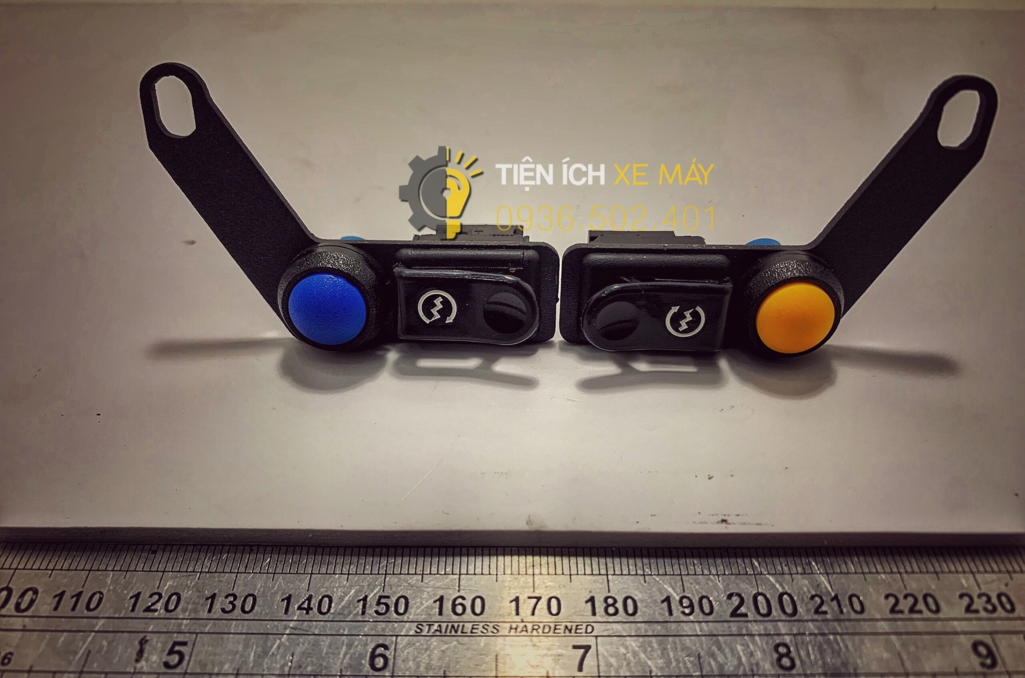 [HCM]Pát gắn công tắc trên Harley Davidson