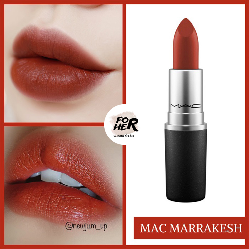Son Mac Matte Marrakesh 646 – Màu Đỏ Nâu Đất