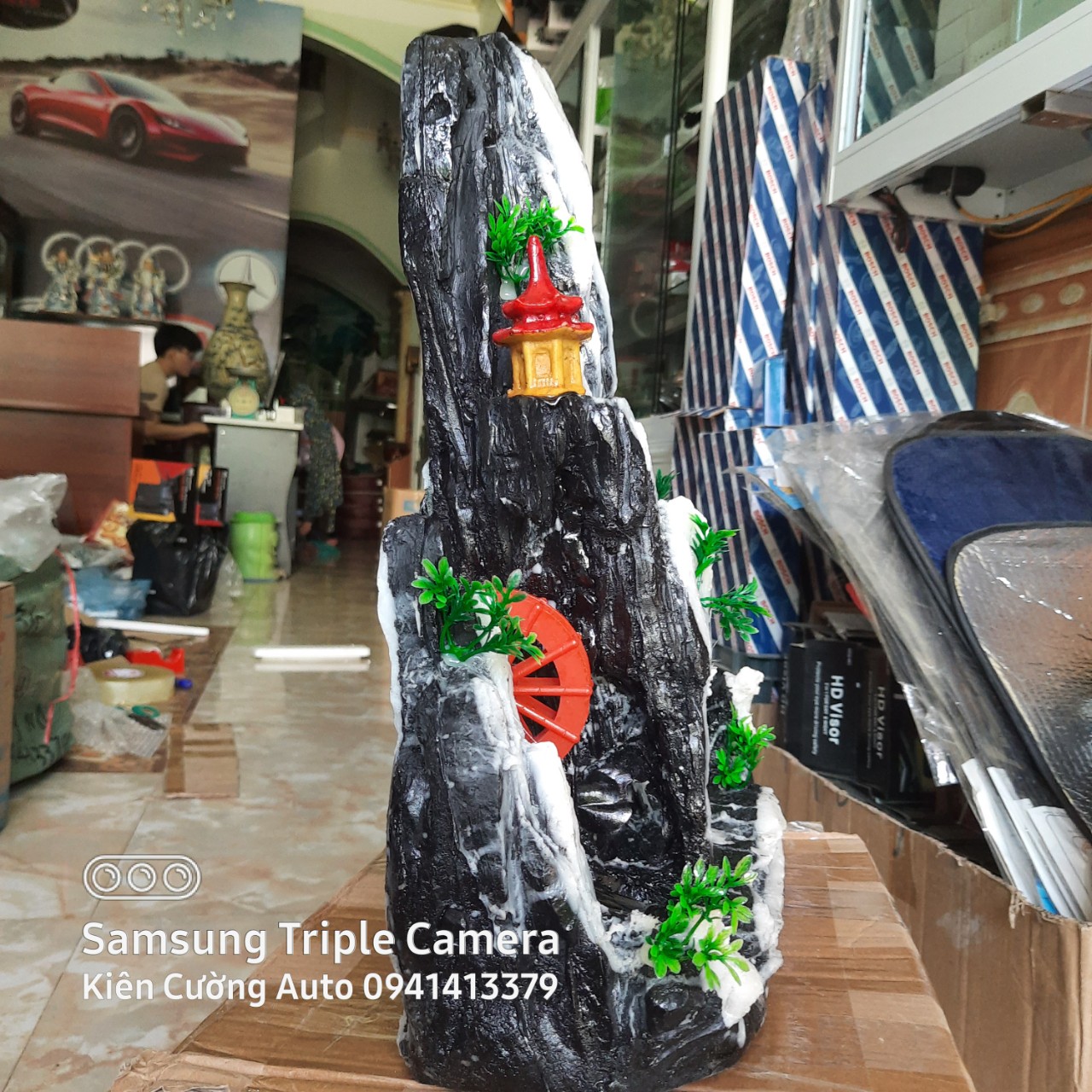 Mô Hình Núi trang Trí Bể cá Mẫu 52 a4