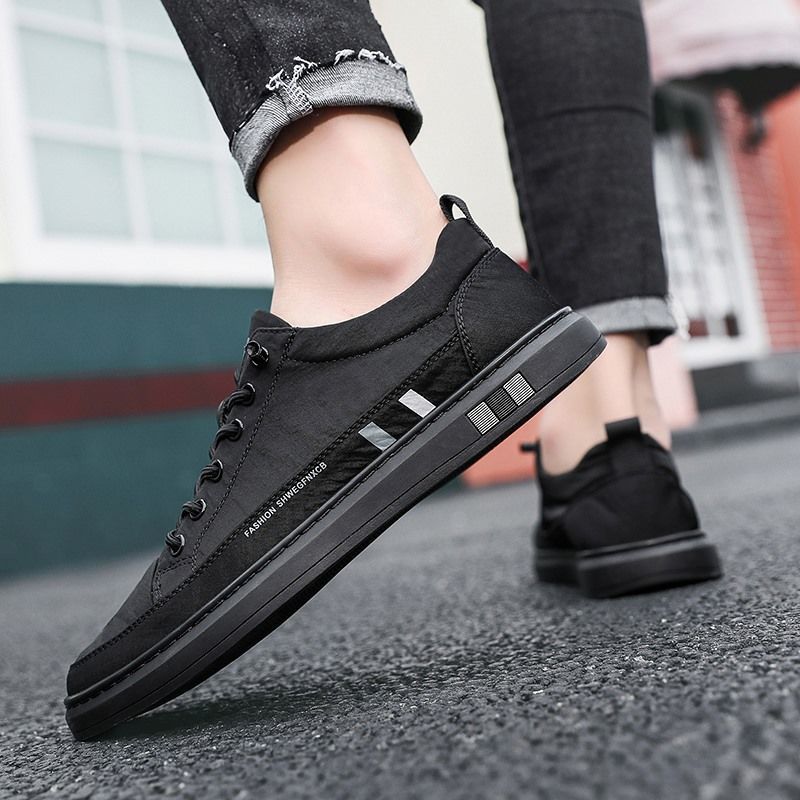 Giày Sneaker Nam Chất Liệu Vải polyester (gió) chống thấm Hot 2023