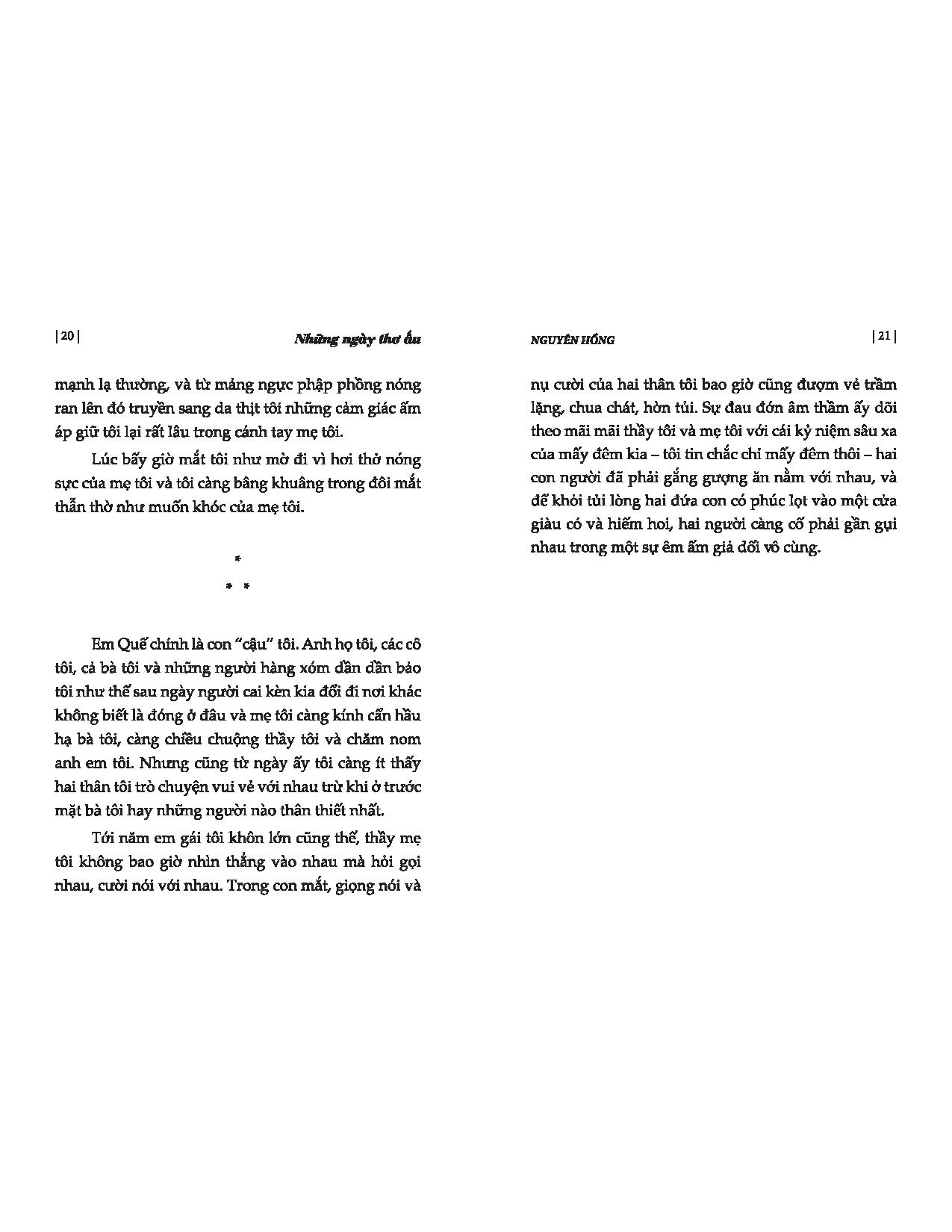 Fahasa - Những Ngày Thơ Ấu - Hồi Kí