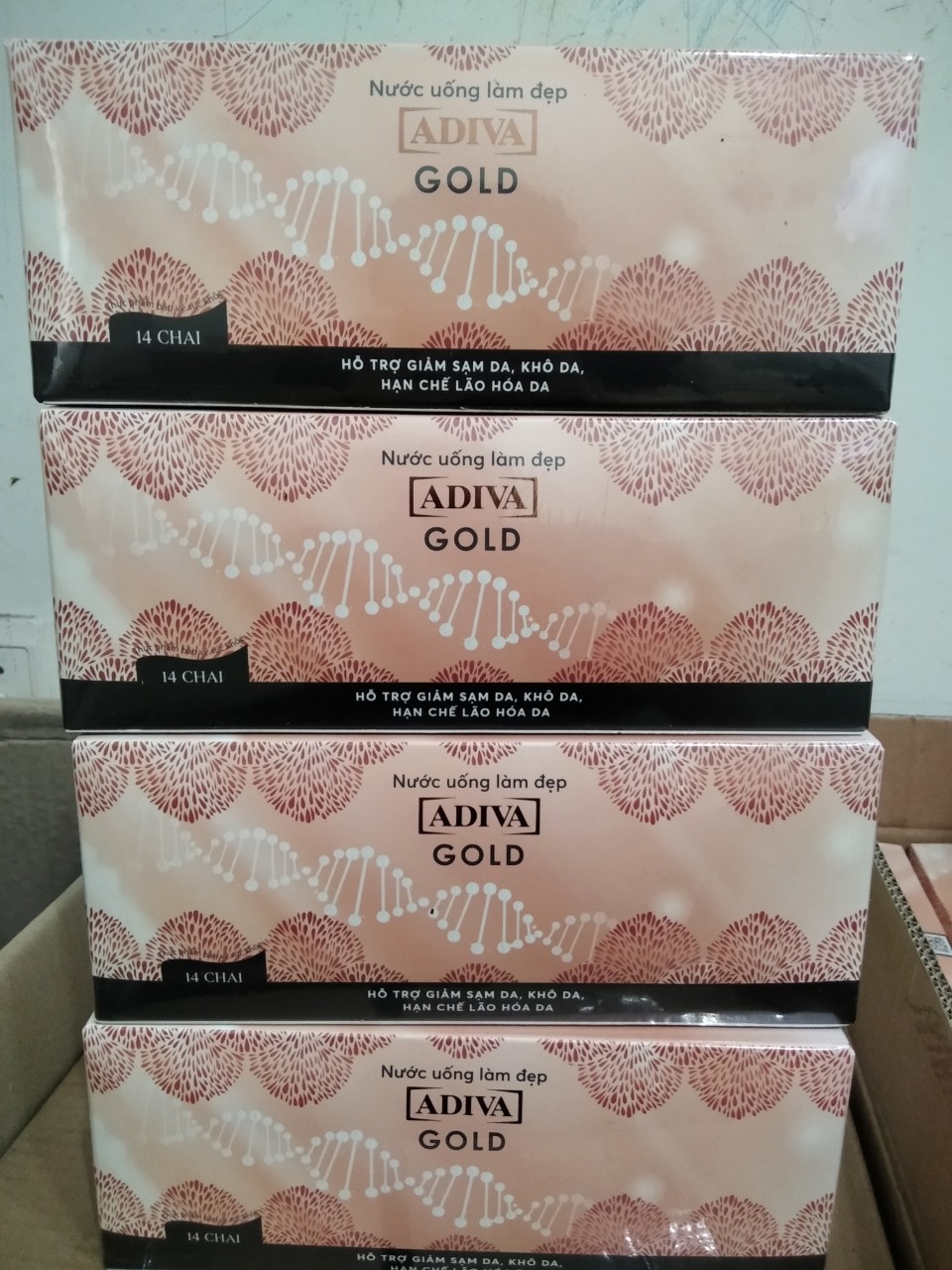 [HCM] 01 hộp Collagen Adiva Gold (14 lọ/ hộp)