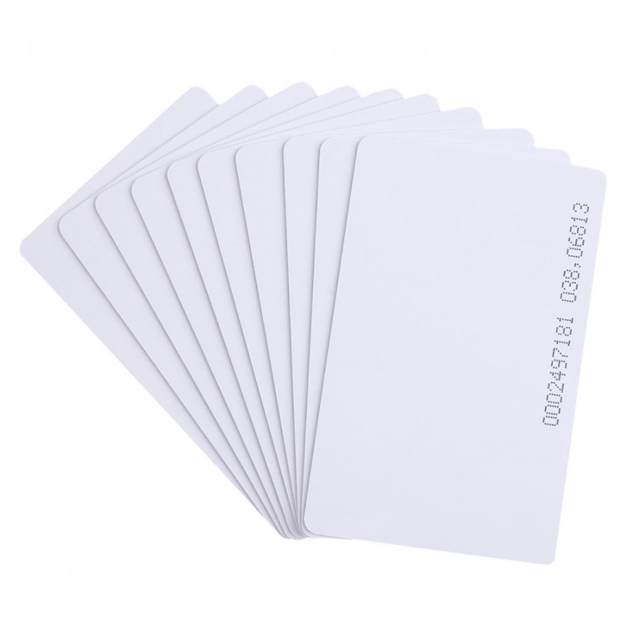 Combo 10 thẻ từ RFID trắng Proxy 125 KHz