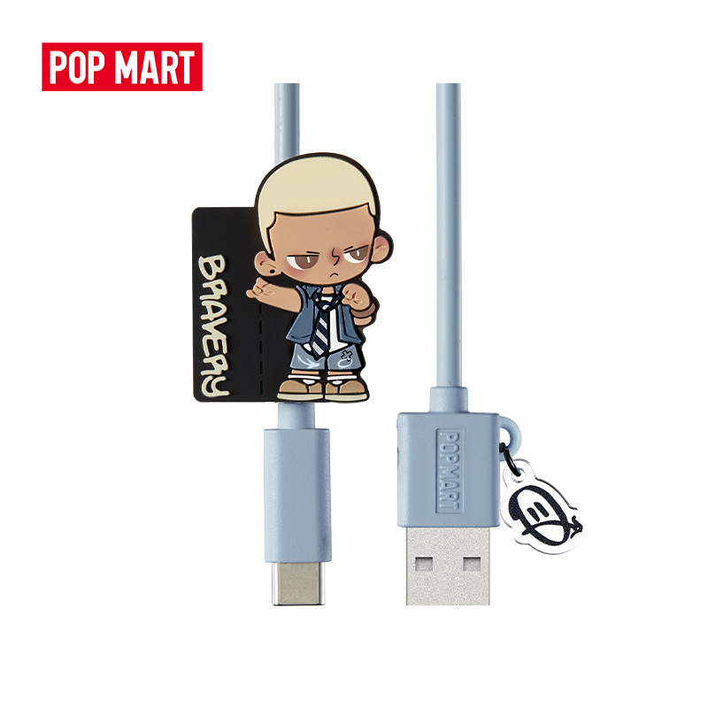 POP MART KUBO JEANS SERIES-Cable Blind Box(iPhone)(Type-C) Action Figures