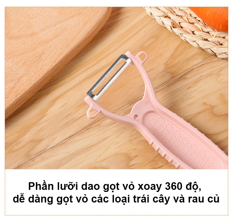 Dao bào rau củ quả 2 in 1