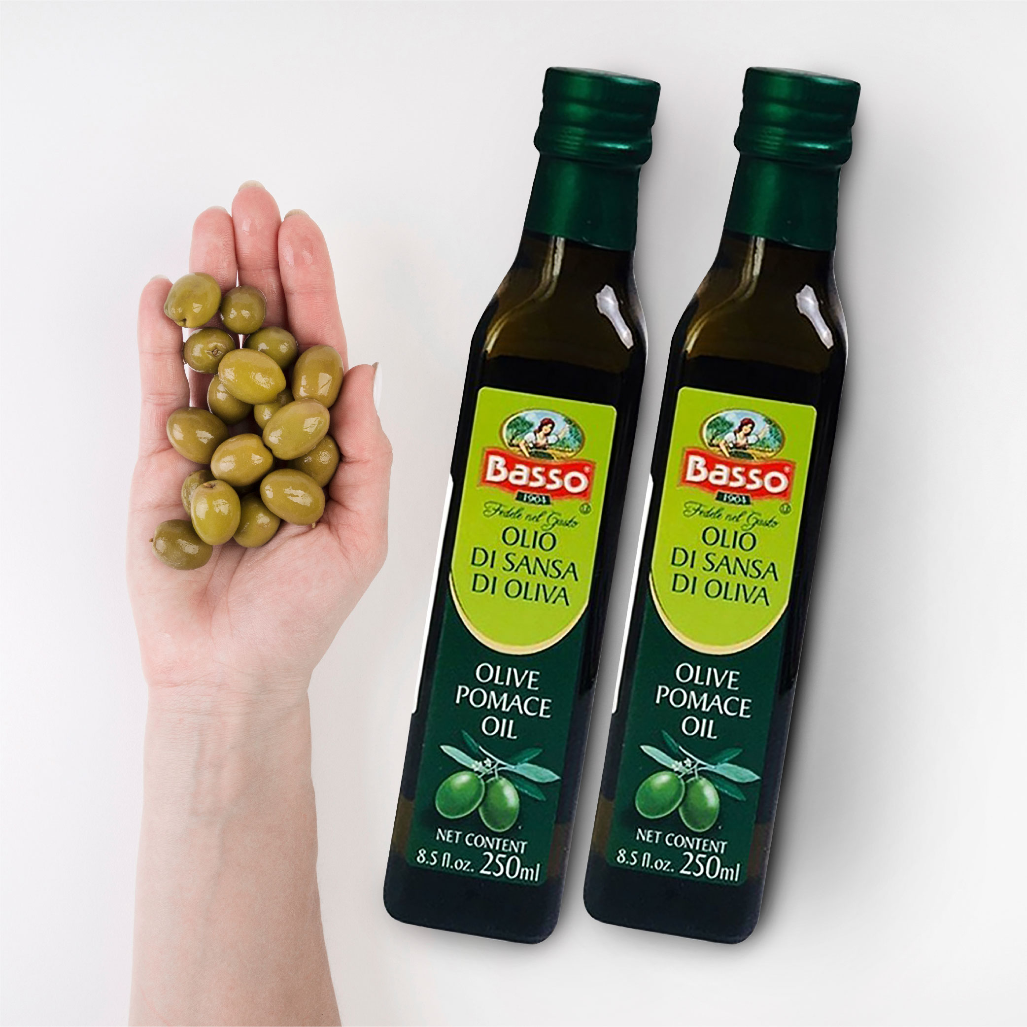 Dầu olive pomace 250ml - date 17/10/2026