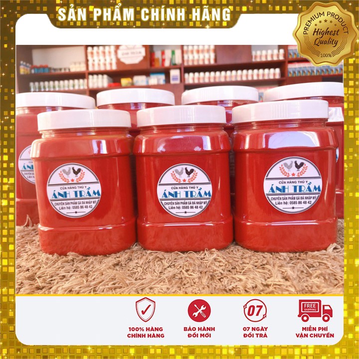 Nghệ đỏ nguyên chất, không pha chuyên dùng cho Gà đá