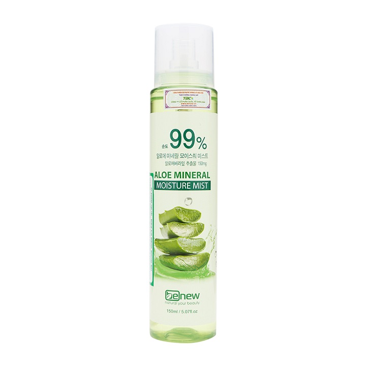 Xịt khoáng cho da khô, mụn Lô hội (150ml)