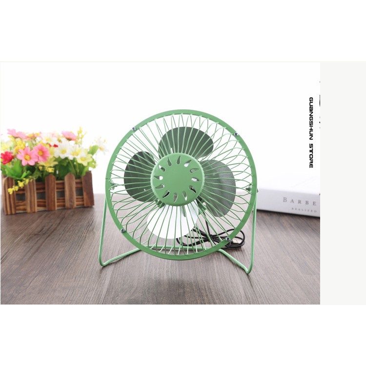 Quạt USB Lồng Sắt Để Bàn