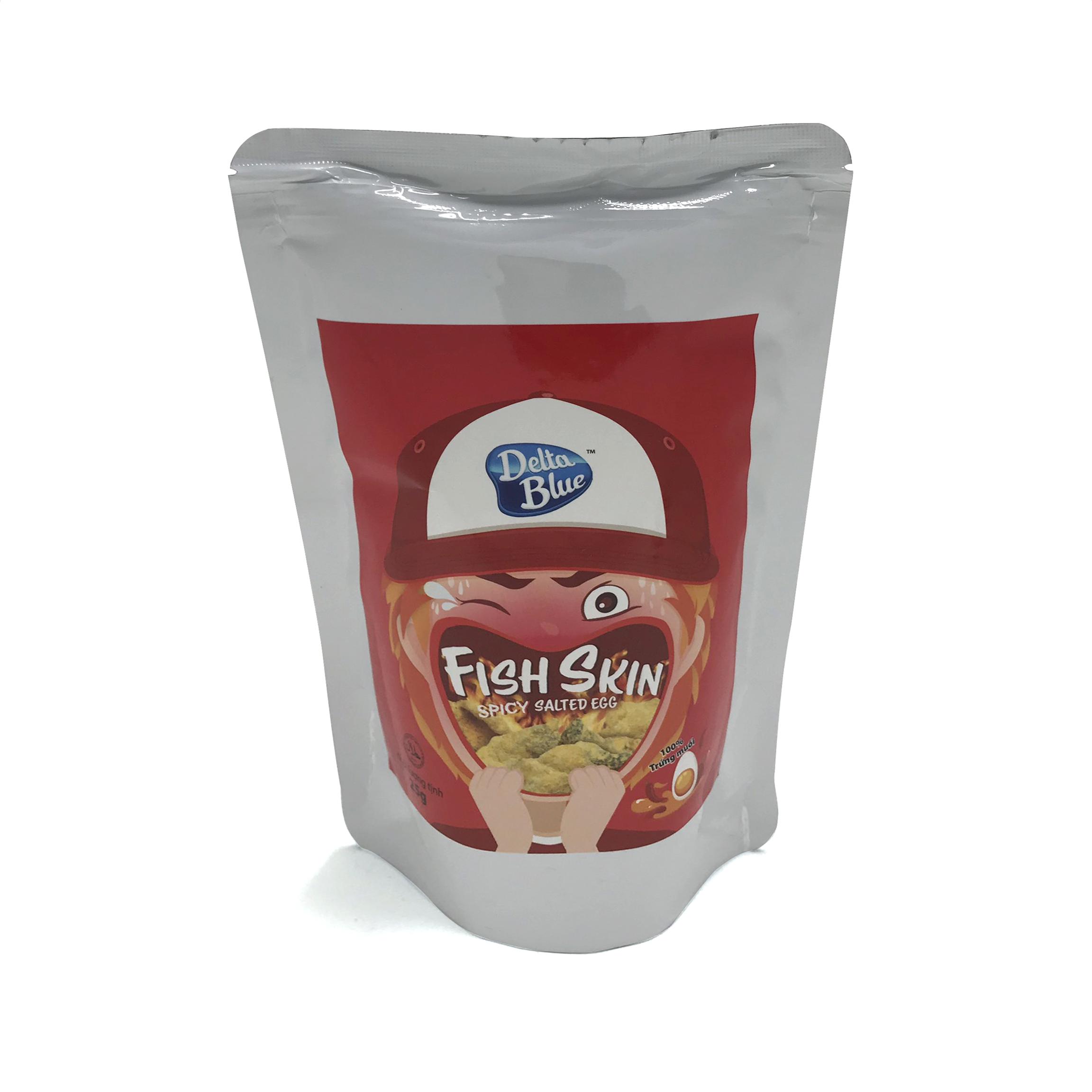 [HCM]DA CÁ VỊ TRỨNG MUỐI TƯƠI CAY- Delta Blue - 25gr/túi