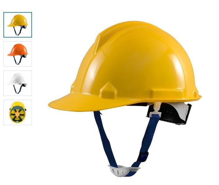 Mũ Bảo Hộ Thùy Dương Cách Điện 3kv Có Nút Vặn An Toàn- Tặng Tất Nano Khử Mùi Kháng Khuẩn Cao Cấp