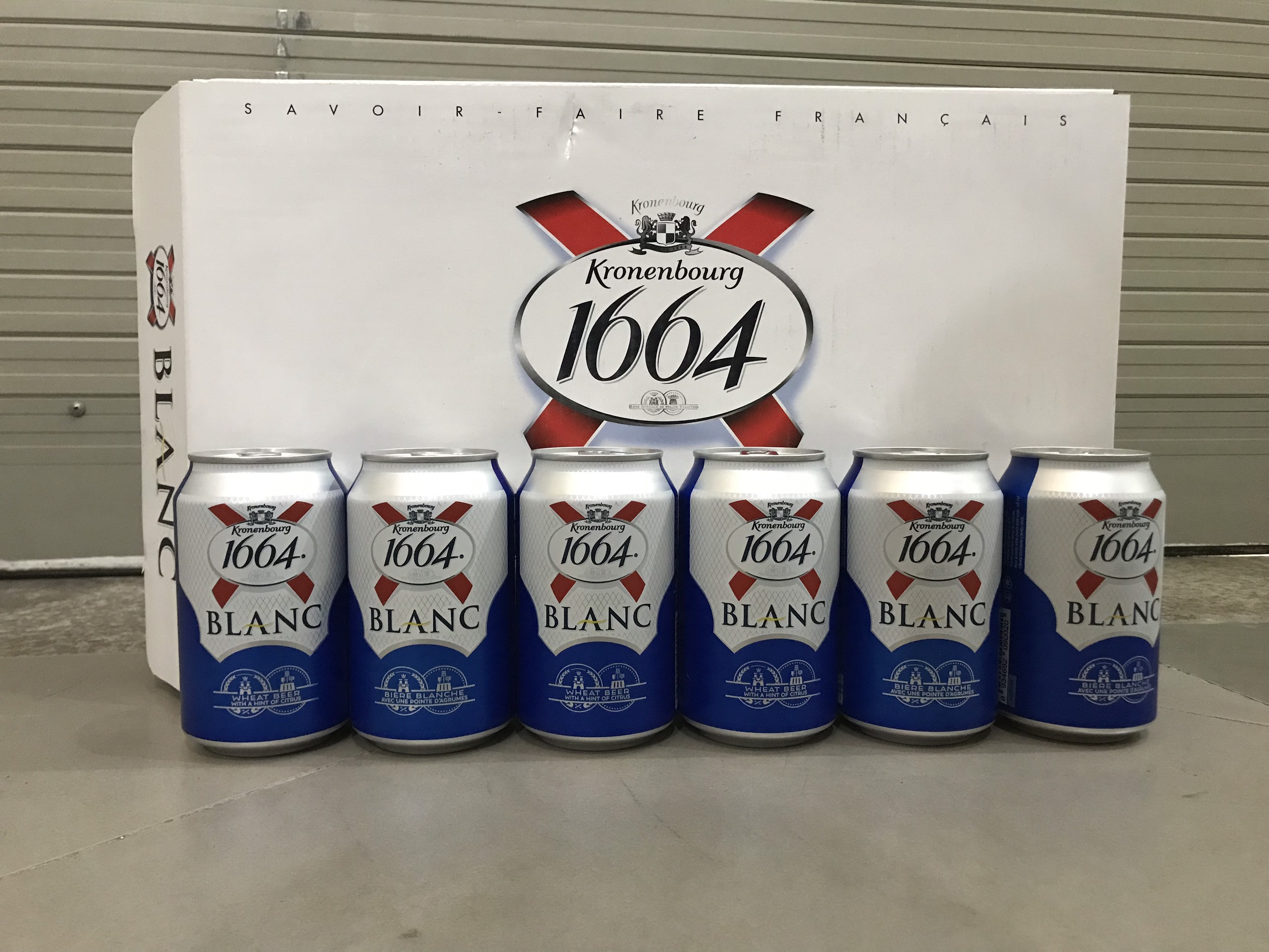 1664 Blanc Beer - 6 Cans 330ml