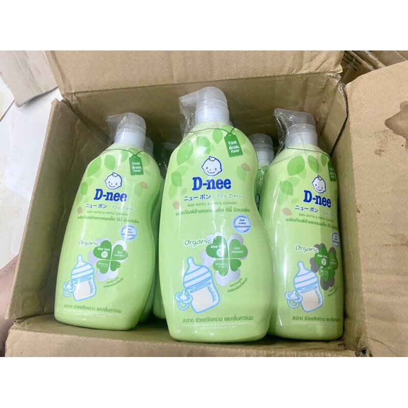 Nước rửa bình sữa Dnee Organic (dạng túi 550ml/ chai 600ml)