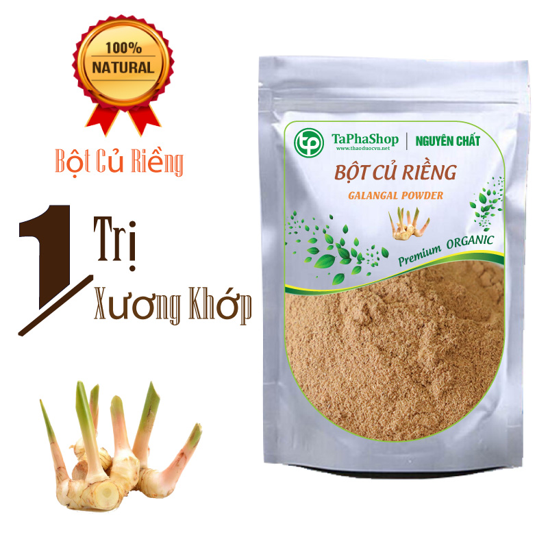 Bột Củ Riềng Nguyên Chất 200g - Thảo Dược Tấn Phát
