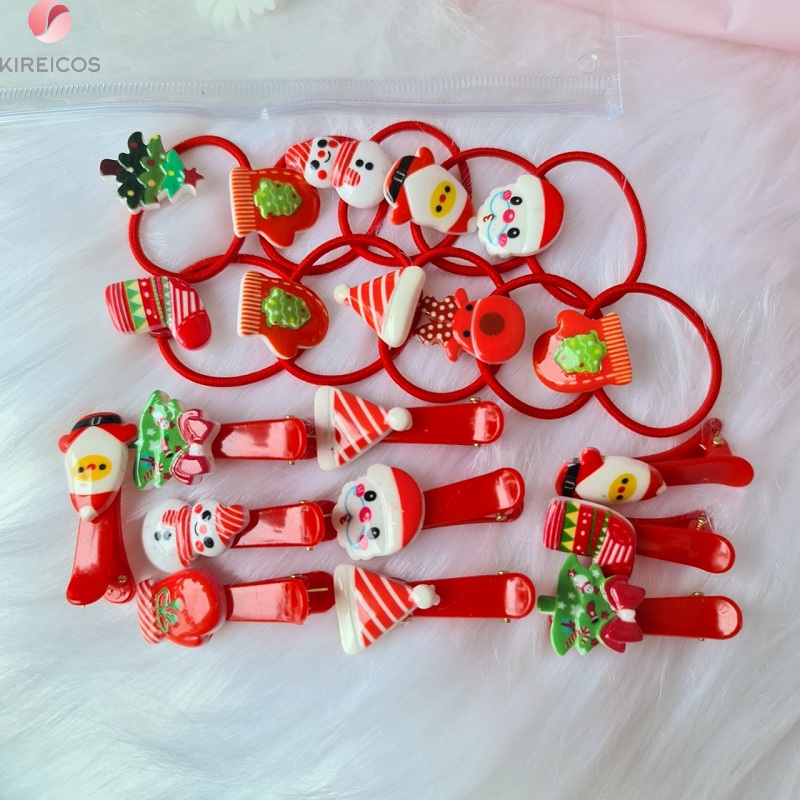 [HCM]Set 20 Kẹp Cột Noel Siêu Cute Cho Bé Yêu - kireicos