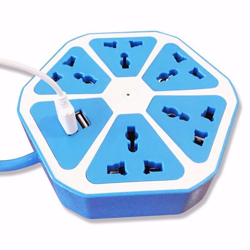 Ổ cắm hình trái cam có cổng USB